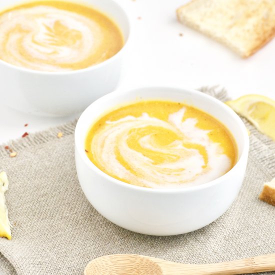 Coconut Carrot Soup