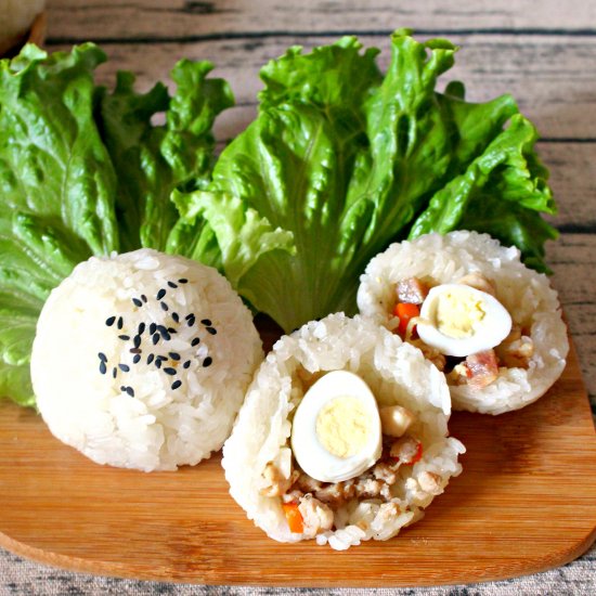 4-filling Sticky Rice Balls