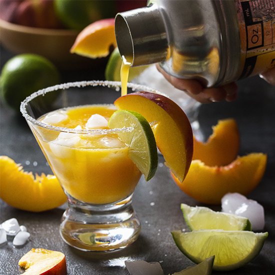 Fresh Peach Margarita