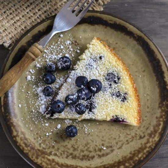 Blueberry Clafoutis