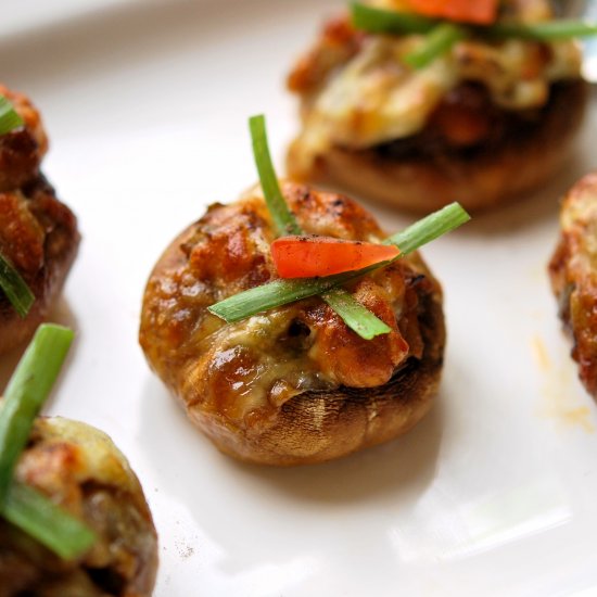 Stuffed Mushrooms =