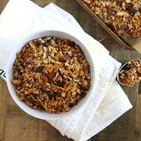 Carrot Cake Granola