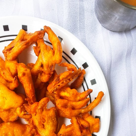 Crispy Onion Bhaji/ Fritters