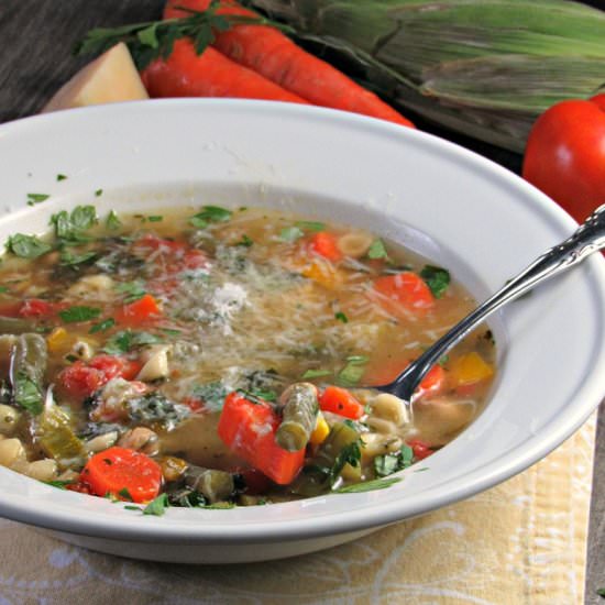 Summer Minestrone Soup