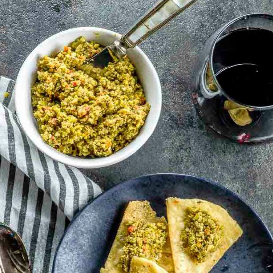 Za’atar Olive Tapenade