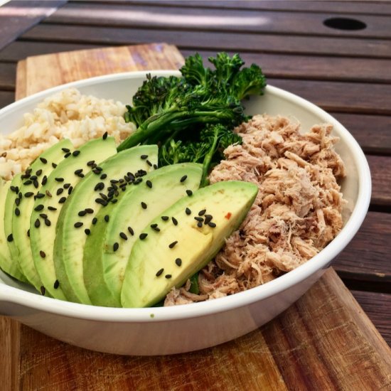 Healthy Sushi Bowl Salad