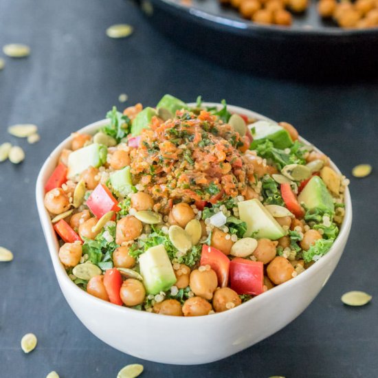 Buddha Bowl with Tasty Chickpeas