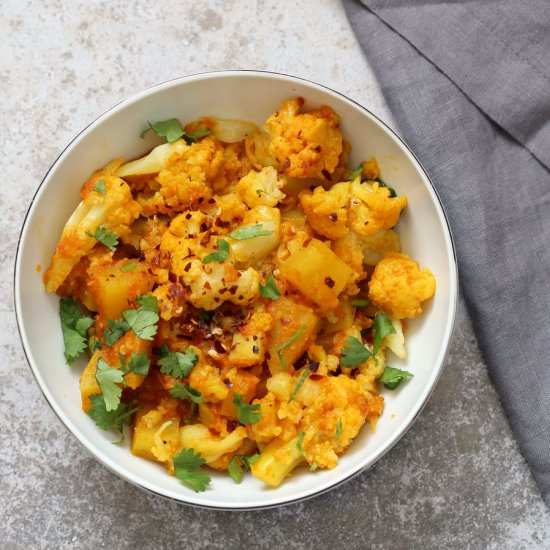 Instant Pot Aloo Gobi