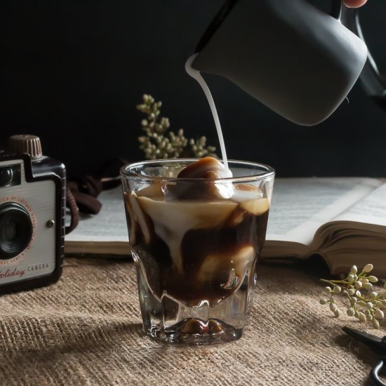 Iced Coconut Milk Coffee