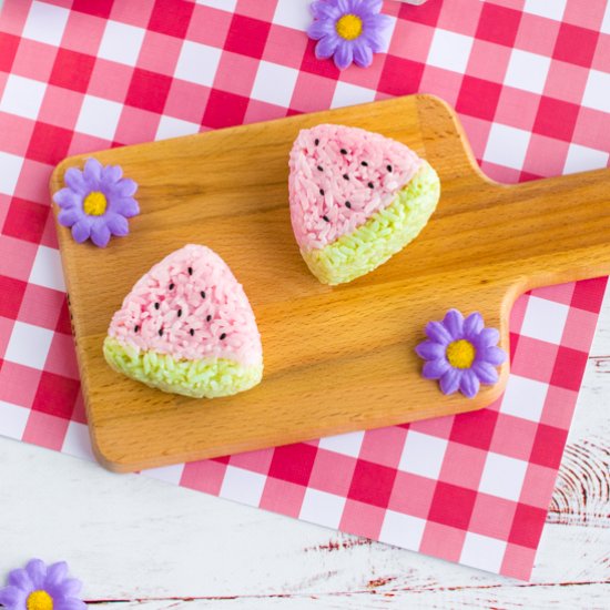 Watermelon Onigiri