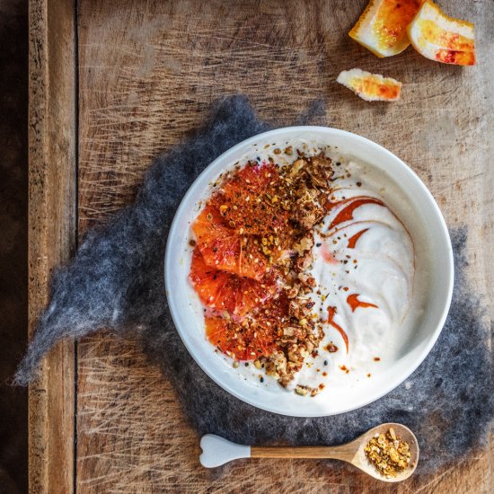 Blood Orange & Dukkah Bowl