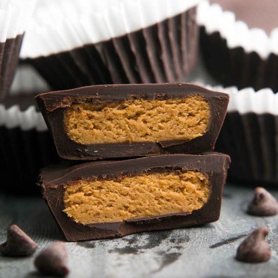 Pumpkin Spice Peanut Butter Cups