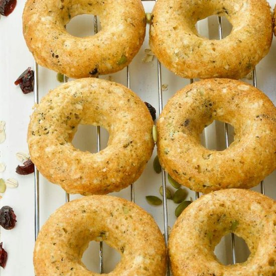 Baked Oatmeal Donuts For Breakfast