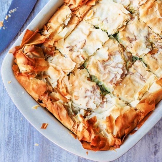 Kolokithopita – Greek Zucchini Pie