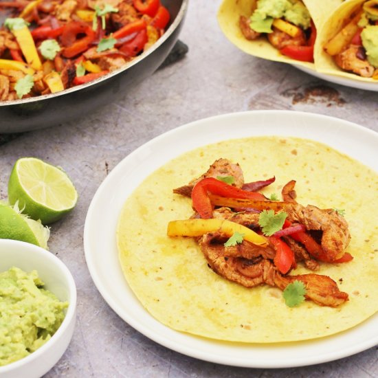 Easy Lamb Fajitas