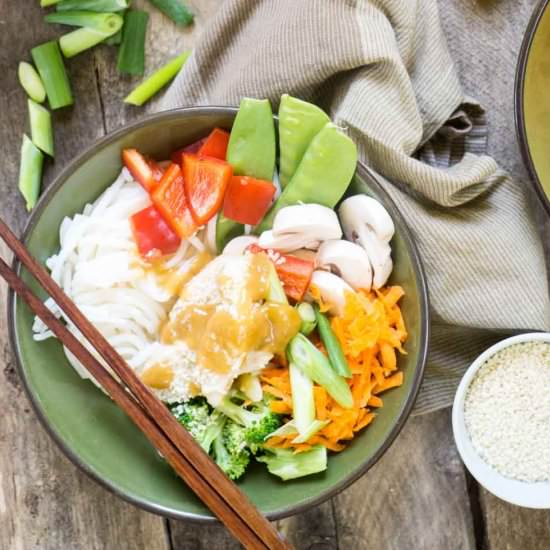 Teriyaki Chicken Noodle Bowls