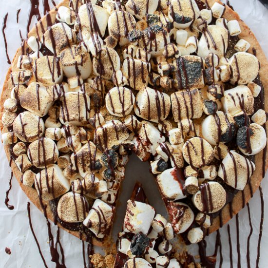 S’mores Giant Cookie Cake