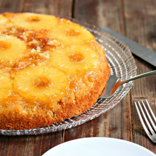 Skillet Pineapple Upside Down Cake