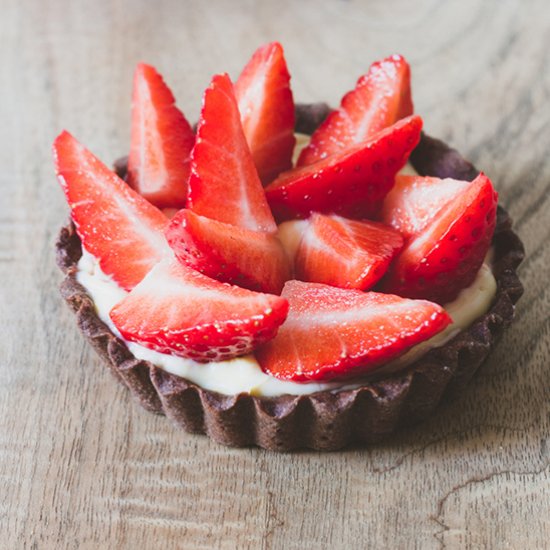 Strawberry Chocolate Tartlets