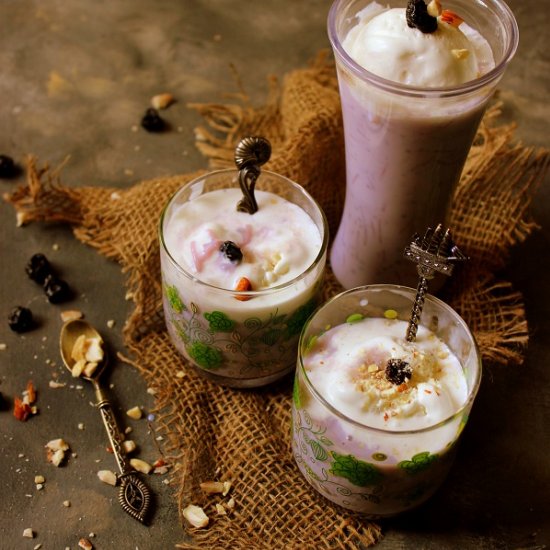 Blueberry Falooda