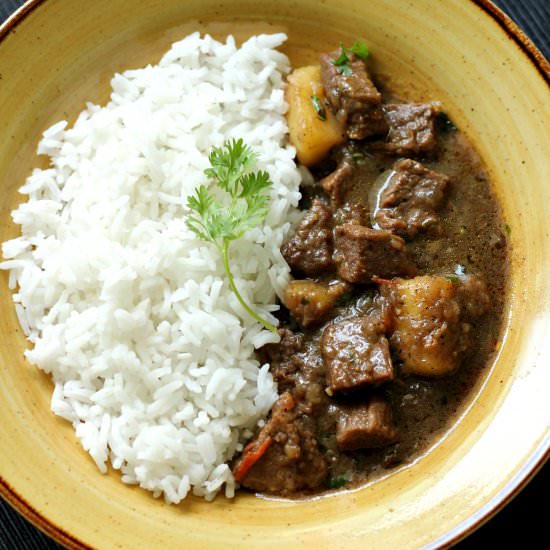 Meat Black Pepper Curry