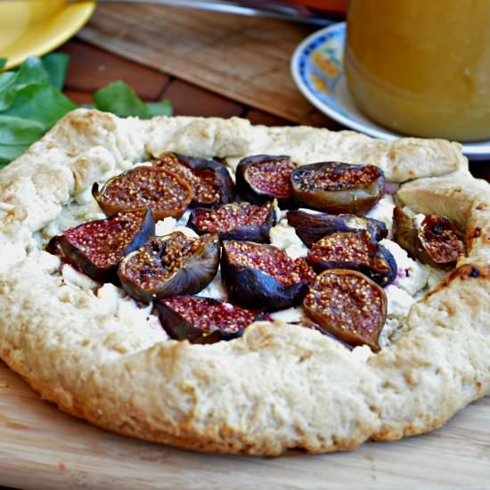 Figs & Goat’s Cheese Galette