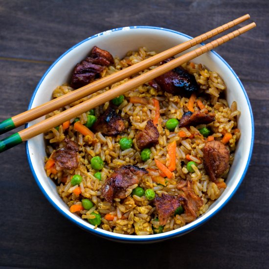 Char Siu Pork Fried Rice