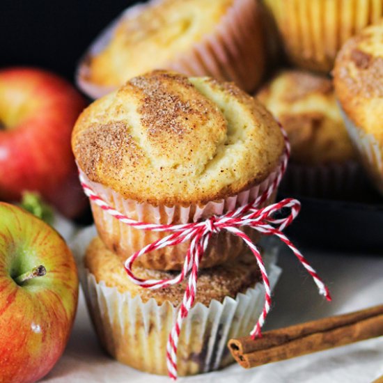 Banana Apple Muffins