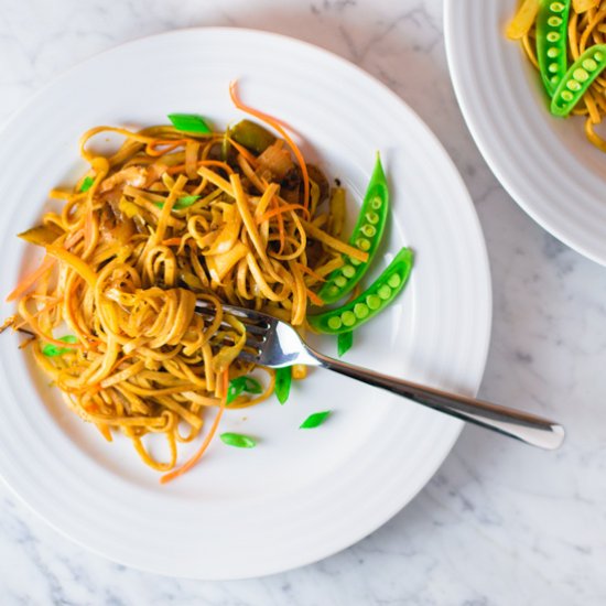 Vegan Singapore Noodles