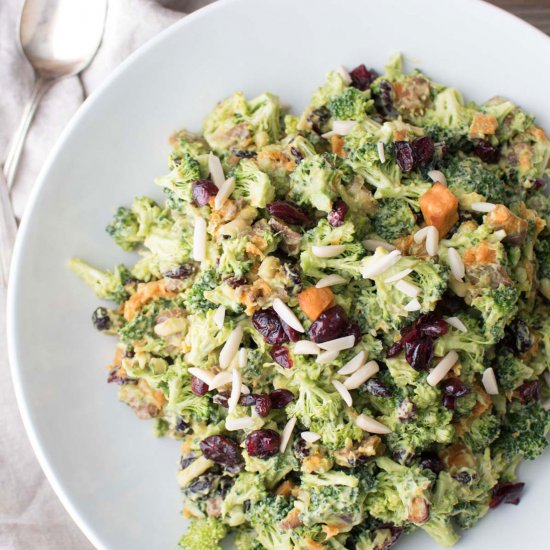 Broccoli Salad & Avocado Dressing