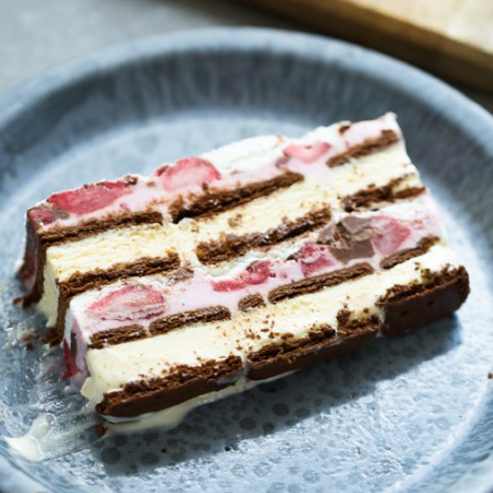 Neapolitan Ice Cream Cake