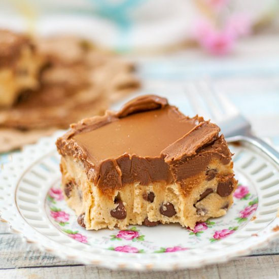 Peanut Butter Cookie Dough Bars