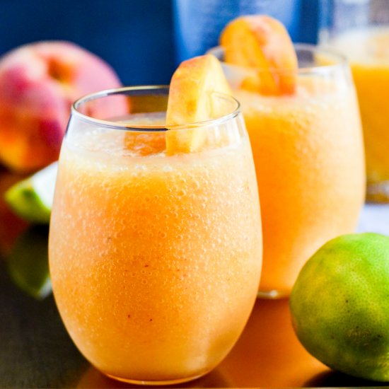 The Perfect Peach Daiquiris