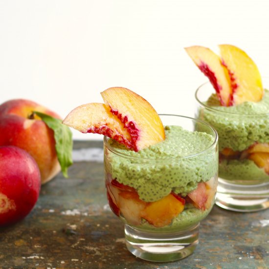 Green Tea Chia Parfaits