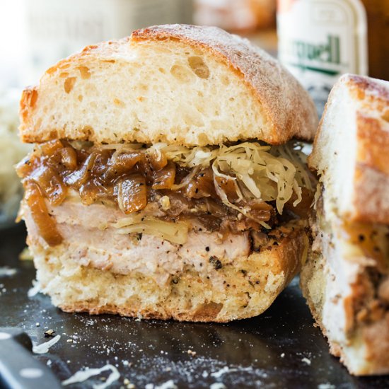 Pork Tenderloin Sandwich