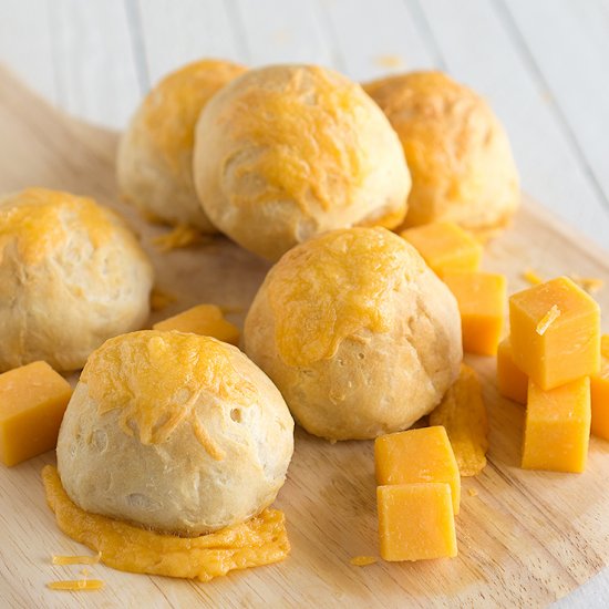 Cheesy Biscuit Bombs