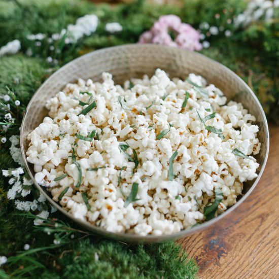 Garlic Herb Popcorn