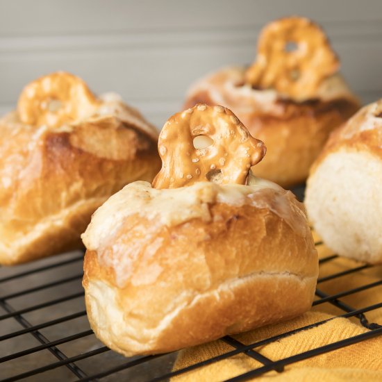 French Onion Dip Bread Bowl