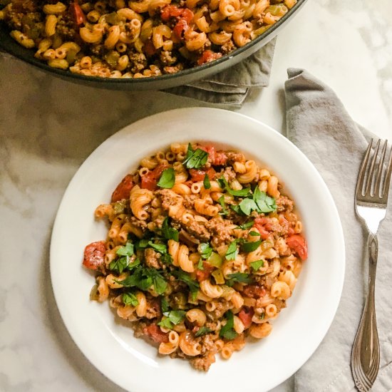 One Pot American Goulash