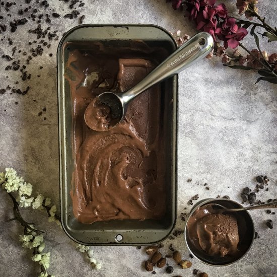 Vegan Chocolate Ice Cream