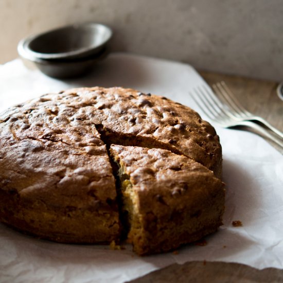 Apple Olive Oil Cake