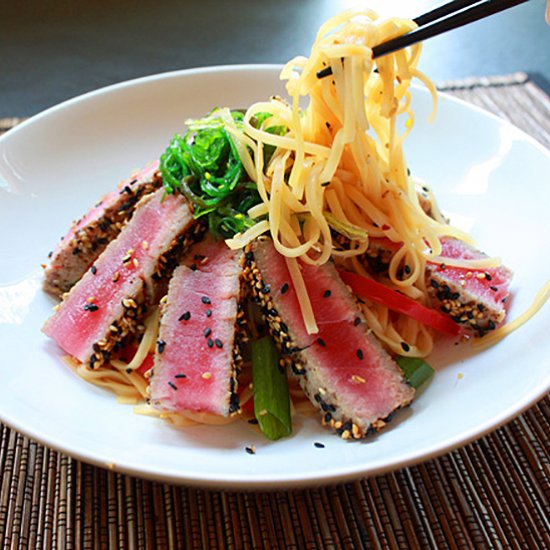 Gluten-Free Sesame Crusted Tuna