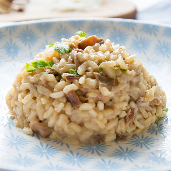 Delicious Mushroom Risotto