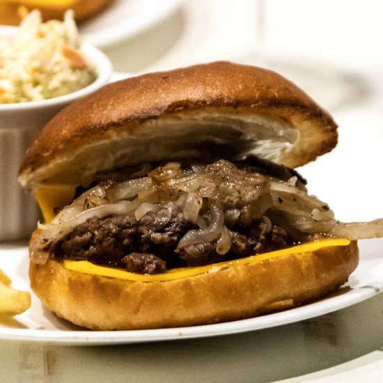 Oklahoma Fried Onion Burgers