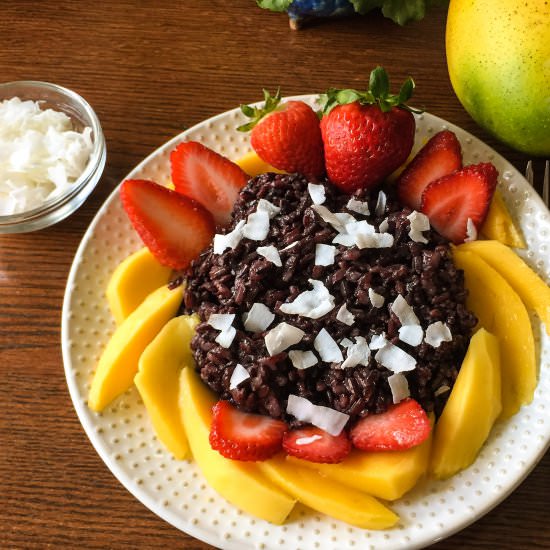 Thai Black Rice Pudding