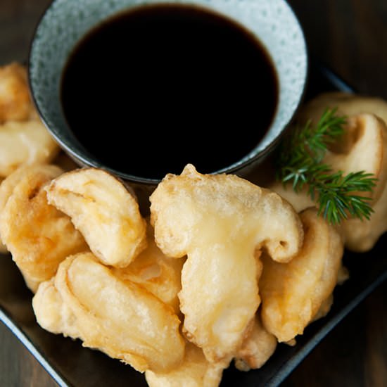 Matsutake Tempura