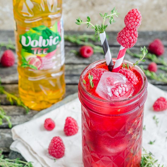 Raspberry Thyme Icetea