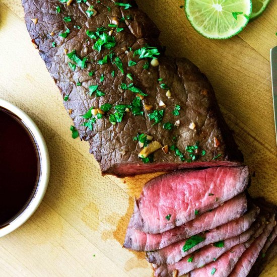 5 Ingredient Marinated London Broil