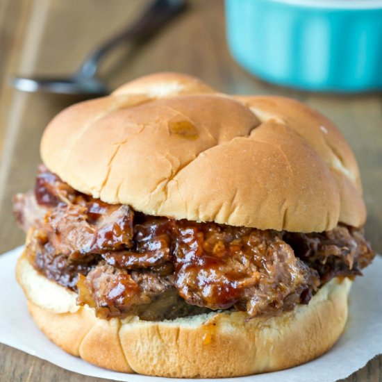 Slow Cooker Texas Beef Brisket