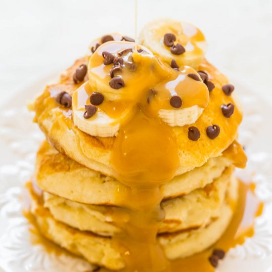 Peanut Butter Protein Pancakes